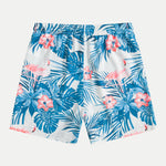 Flamingo Tropical Print Shirt & Shorts Set