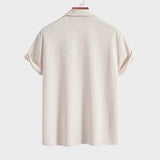 SHORT SLEEVE CUBAN SHIRT FOR MEN