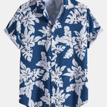 Tropical Floral Print Shirt
