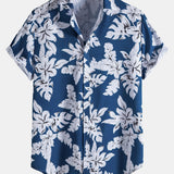 Tropical Floral Print Shirt