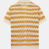 Wave Crochet Shirt