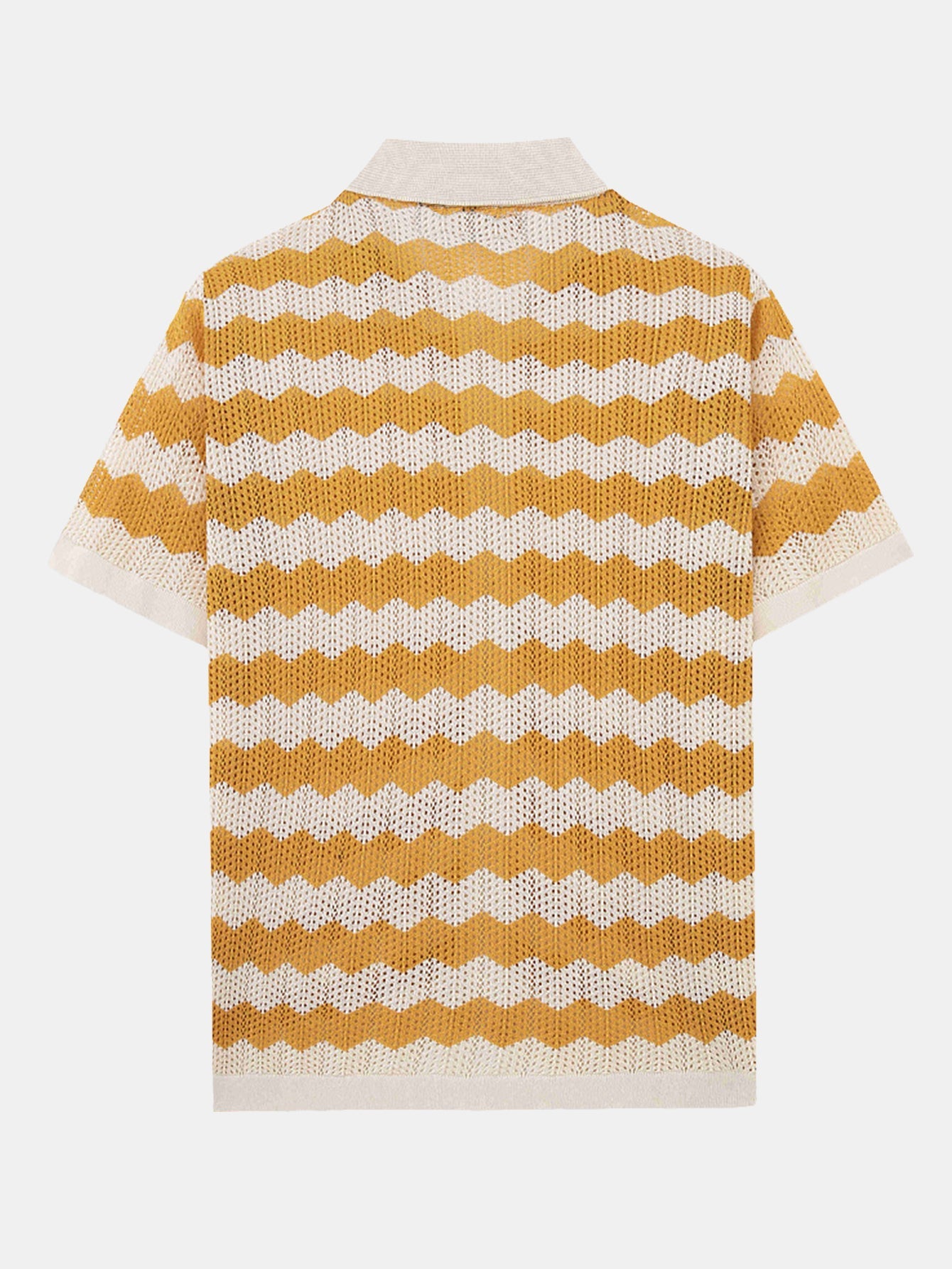 Wave Crochet Shirt