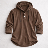 CORDUROY HOODIE FOR MEN