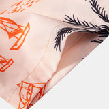 Island Print Button Up Shirt