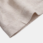 Linen Rayon Blend Pocket Utility Shirt & Straight Leg Linen Pants Set