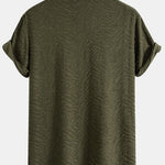 Animal Texture Terry Cuban Shirt