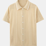 Textured Crochet Shirt