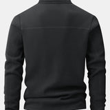 Quarter-Zip Fleece Sweatshirt & Polar Fleece Straight Leg Pants Set