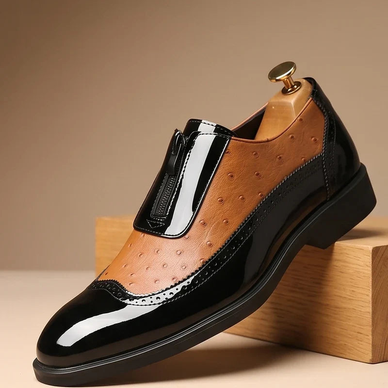 Maverick Genuine Leather Dress Loafers