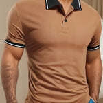 SOLID KNIT SHIRT FOR MEN
