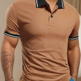 SOLID KNIT SHIRT FOR MEN