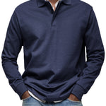 LUXURY LONG-SLEEVED POLO