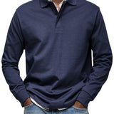 LUXURY LONG-SLEEVED POLO