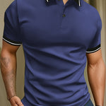 SOLID KNIT SHIRT FOR MEN