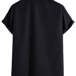 Contrast Striped Panel Shirt