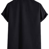 Contrast Striped Panel Shirt
