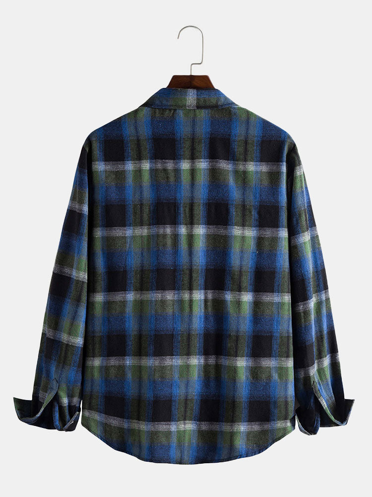 Plaid Button Up Shirt