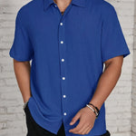 BUTTON FRONT SHIRT FOR MEN