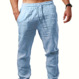 LOOSE STRAIGHT TROUSERS FOR MEN