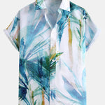 Botanical Watercolor Print Shirt