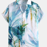 Botanical Watercolor Print Shirt