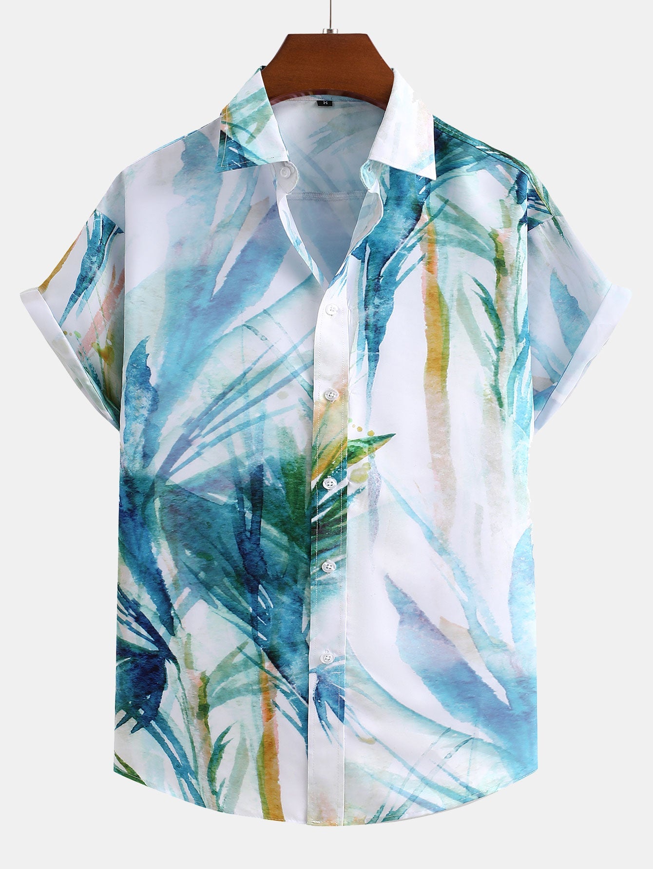 Botanical Watercolor Print Shirt