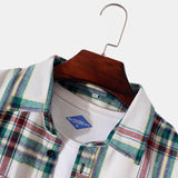 Plaid Button Through Shirt with Pockets