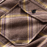 Double Patch Pockets Plaid Shirt