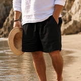 RELAXED COTTON SHORTS FOR MEN