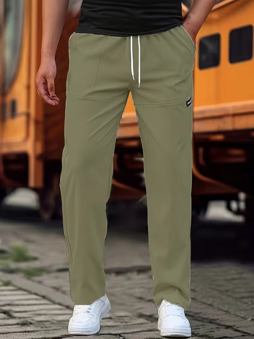Mitchell | Casual Straight Leg Pants
