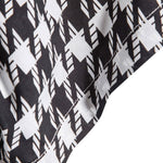 Black and White Geometric Print Shirt