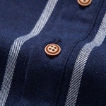 Stripes Cotton Henley Shirts