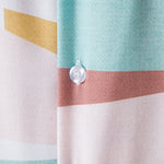 Abstract Color Block Print Shirt