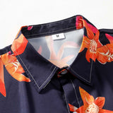 Floral Print Button Up Shirt