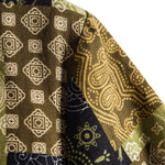 Paisley Geometry Print Button Up Shirt