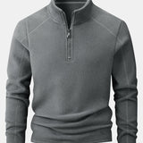 Quarter-Zip Fleece Sweatshirt & Polar Fleece Straight Leg Pants Set