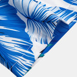 Tropical Leaves Print Button Up Shirt