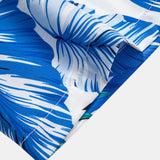 Tropical Leaves Print Button Up Shirt