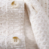Geometric Jacquard Cuban Collar Shirt