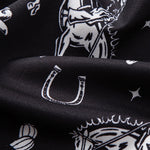 Cowboy Cactus Print Button Up Shirt