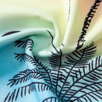 Palm Tree Seagull Print Shirt & Swim Shorts Set