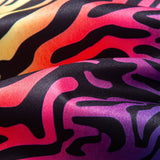 Tiger Patchwork Shirt & Swim Shorts Set