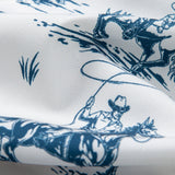 Cowboy Print Button Up Shirt