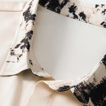 Ink Mountain Shirt & Man Mid Length Drawstring Swim Shorts Set
