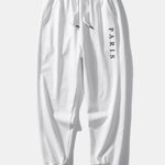 Paris Print Relax Fit Crew Neck Sweatshirt & Jogging Pants Set