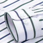 Long Sleeve Stripe Button Up Shirt