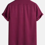 Solid Color Lapel Basic Shirts