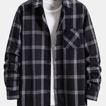 Button Up Plaid Shirt