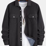 Plush Lined Corduroy Shirt