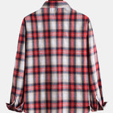 Regular Red Plaid Shirt